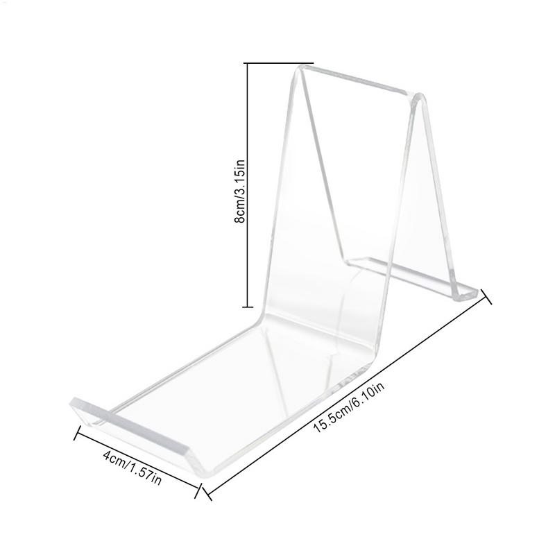1pc Transparent Acrylic Shop Display Shoes Stands Shopping Mall Sandal Racks Sneaker Holders