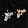 Insect Series Brooch Women Delicate Little Bee Brooches Pin Brooch Jewelry for High-grade Fashion Drip Oil Design Banquet Elegant Temperament Badge