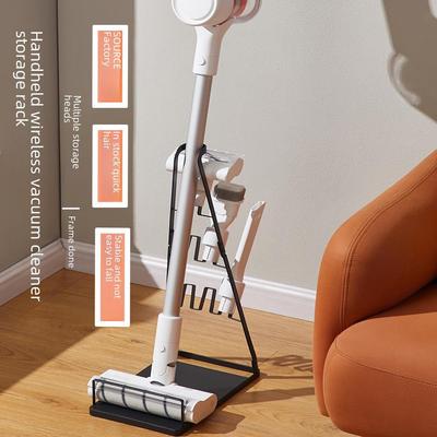 Ручной беспроводной пылесос Dyson с подставкой - напольная стойка без перфорации