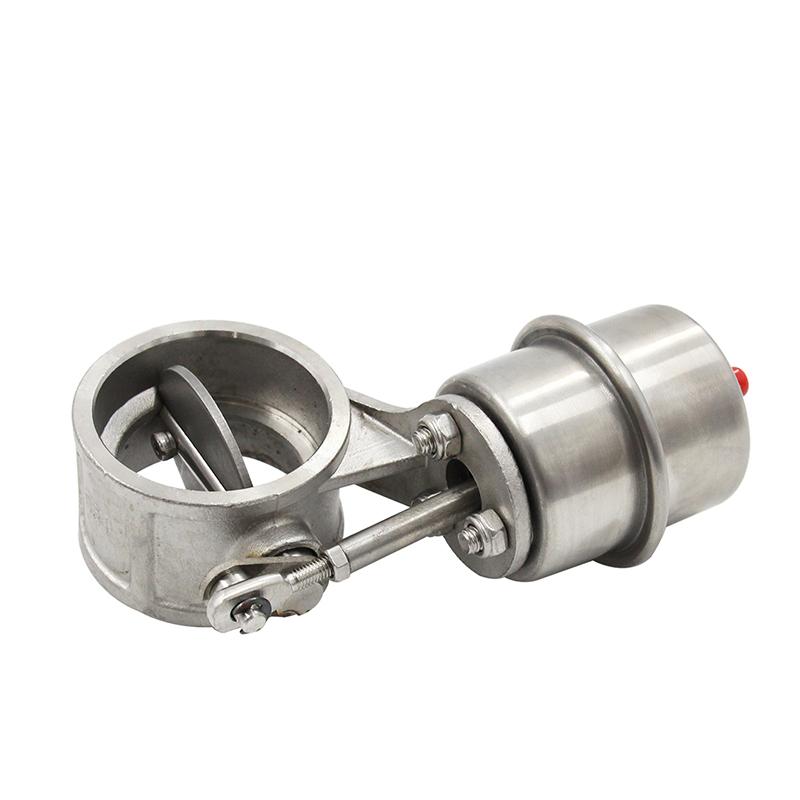 2'' 2.5'' 3'' inch Exhaust Control Valve Set Boost Actuator OPEN Style 63mm/76mm Pipe Pressure: about 1 BAR