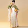Hanfu qiz Xitoycha uslubdagi mato yozgi ko'ylak Qadimgi Tang kostyumi super peri kostyumi kichkina qizaloq suv parisi malika yubkasi ichki kiyim