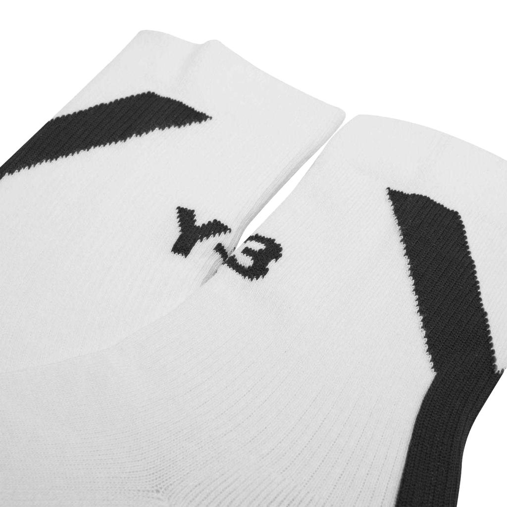 Y-3 Unisex Adult Hi Logo Crew Socks