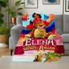 1 шт., Плед Disney Елена из Авалора, Мягкий плед для декора комнаты, Уличные пледы, Гостиная, Путешествия, Кемпинг