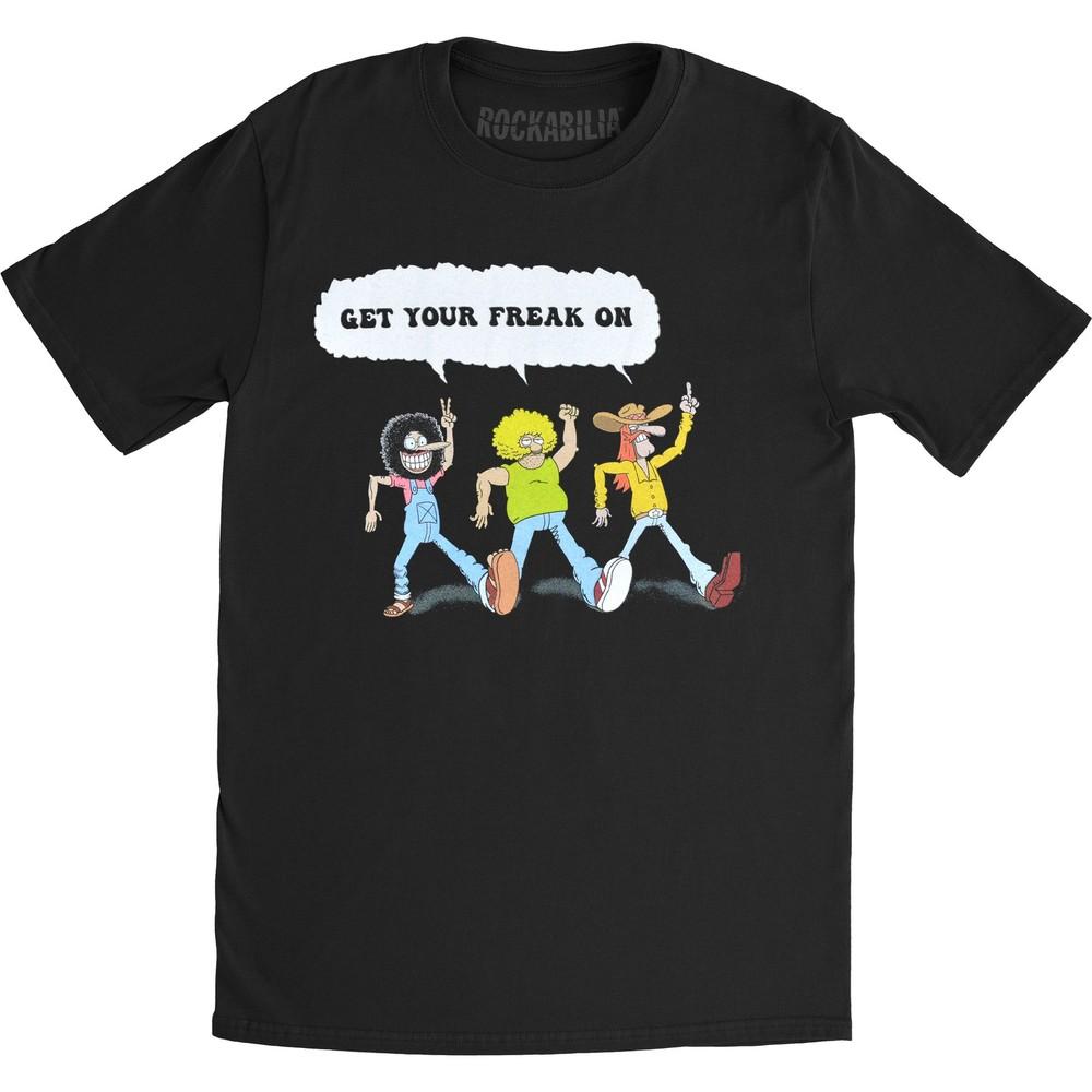 Футболка Freak Brothers Get Your Freak On XX-Large Черная Унисекс