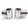 22/25/30mm Boat Fitting Tee Connector Stainless Steel Tee Split Connector 60/90 Degree Tee Fitting for Boat Hand Rail Fitting