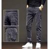 Весенние и осенние джинсы мужские брюки хип-хоп шаровары мужские брюки свободные джоггеры джинсовые повседневные спортивные брюки брюки уличная мужская одежда