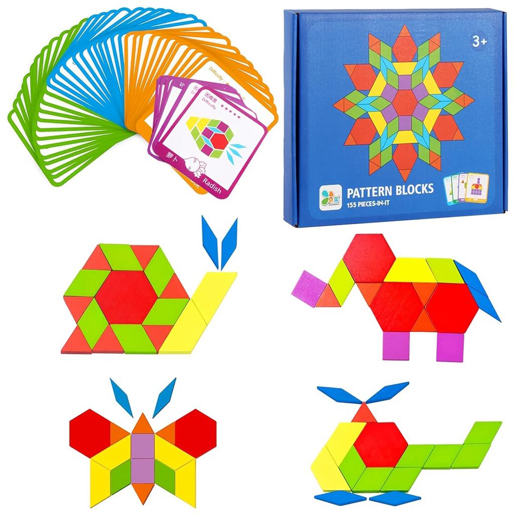 Wooden Tangram Puzzle Toys, Geometric Shape Toys, Parent Child Interactive Educational Toys, Holiday Gifts And Birthday Gifts.