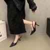 [Yushilai] High-end Niche High Heels Women's Spring 2025 New Temperament French Fairy Style Sandals