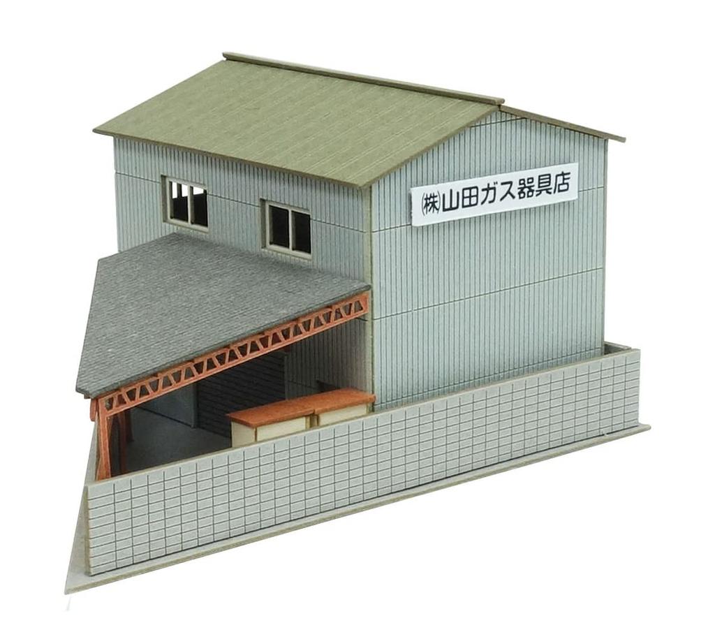 Sankei Miniature Art Petit Town Factory Paper Craft 1/220 MP01-160