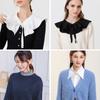 Women Detachable Chiffon Classic Lapel Shirt Fake Collar Clothes Accessories Blouse False Collar