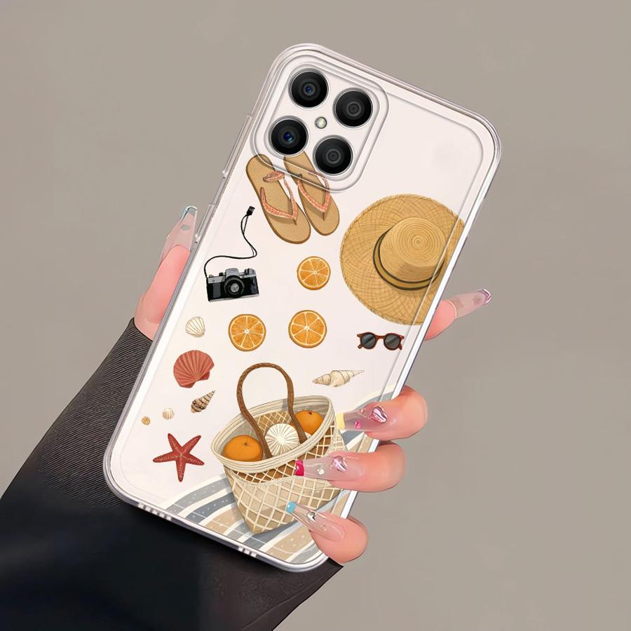 Мягкий чехол-футляр для путешествий на пляж для Honor X9b X8 X8b X9a X7b 90 Lite X8a
