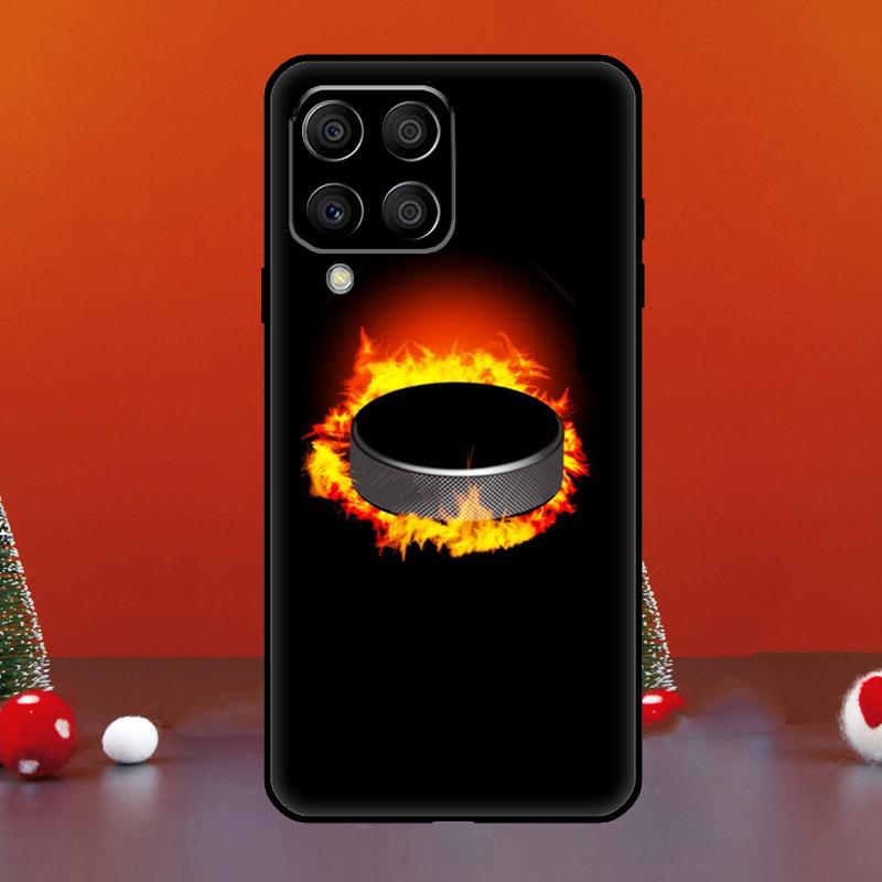 Хоккейная шайба Для Samsung Galaxy M33 M13 M35 M53 M11 M21 M31 M55 M15 M14 M34 M54 M12 M32 M52 M06 M16 Чехол