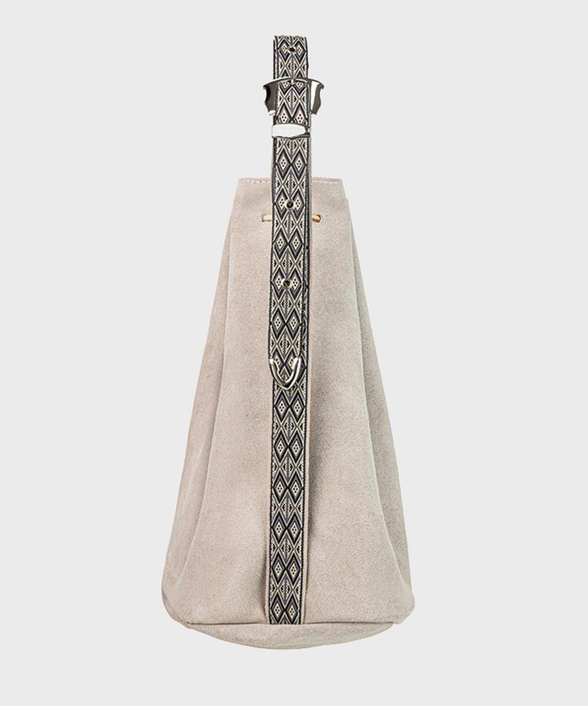 Camateclub Ashkii Bag - Gray Handmade Bag, Native American, Western