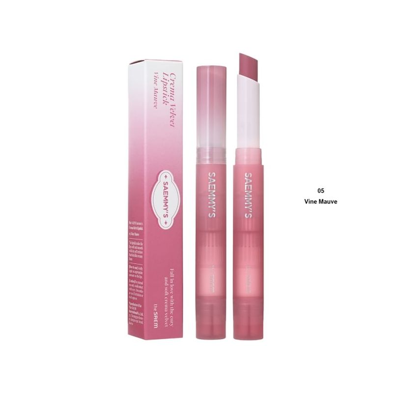 The Saem Кремовая бархатная помада Saemmy - 5 цветов