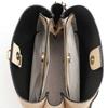 Fashionable Pu Water Bucket Bag For Women With Cable Stitching And Inner Zipper Compartments