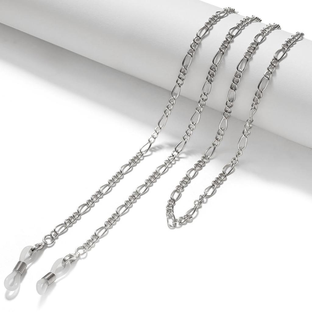 Вязаная цепочка двойного назначения для очков и маски с застежкой-лобстером - Защита от падения, модный аксессуар