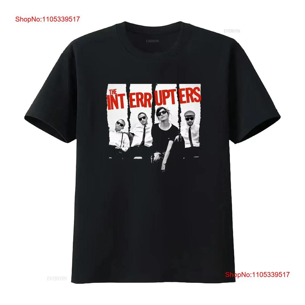 The interrupters band ska punk T Shirt vintage Washed Versatile Comfortable For Everyday Wear h