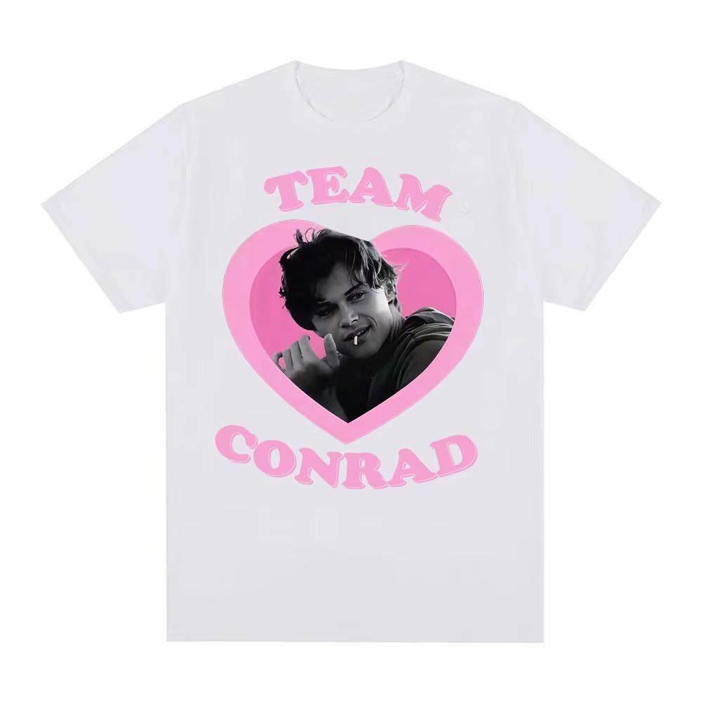 Team Conrad Cousins Beach Movie Y2k T Shirts Unisex Harajuku High Street Trend Tshirt Unisex Summer Tops Comfort Oversized T Shirt