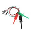 3pcs/set Precision Electrical Hook Test Clip Male Head DuPont Line Transistor Tester  Repair