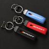 For SPORT Fashion Leather Keychain High Quality Suede Leather Keychain Key Rings
