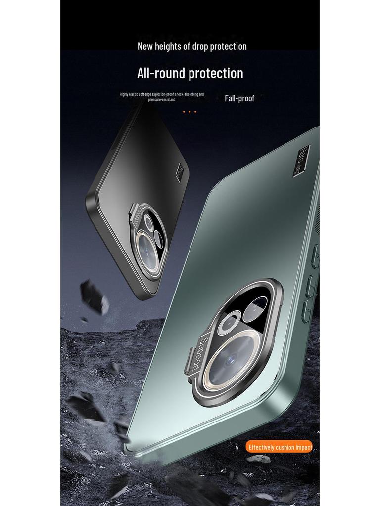 Чехол с полным покрытием объектива и защитой от падений с кронштейном для Huawei Nova13/Nova13Pro/Nova12Pro