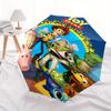 Toy Story, Woody Automatic Opening and Closing Umbrella, Compact Travel Umbrella, Lightweight and Portable, Suitable for Beach Commuting Bus