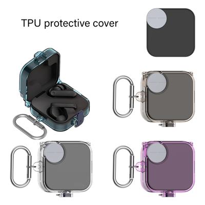 Эргономичный прозрачный мягкий чехол для наушников CMF Buds Pro 2 Wireless, нескользящий, пыле- и влагостойкий, нескользящий