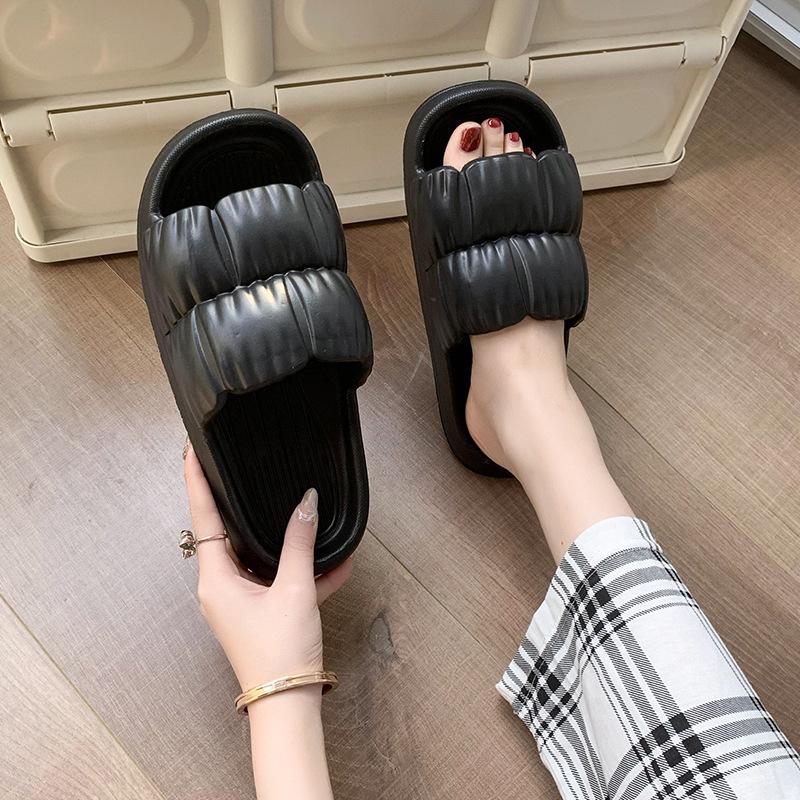 Summer Women Flip Flops Indoor Outdoor Slippers Bath Thick Platform Non-Slip Home Beach Sandals
