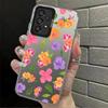 Чехол для Samsung Galaxy A06 A07 A03 A72 A50 A04 A05 A51 A52 A56 A54 A71 A10 A20 Задняя крышка телефона Фрукты Цветы