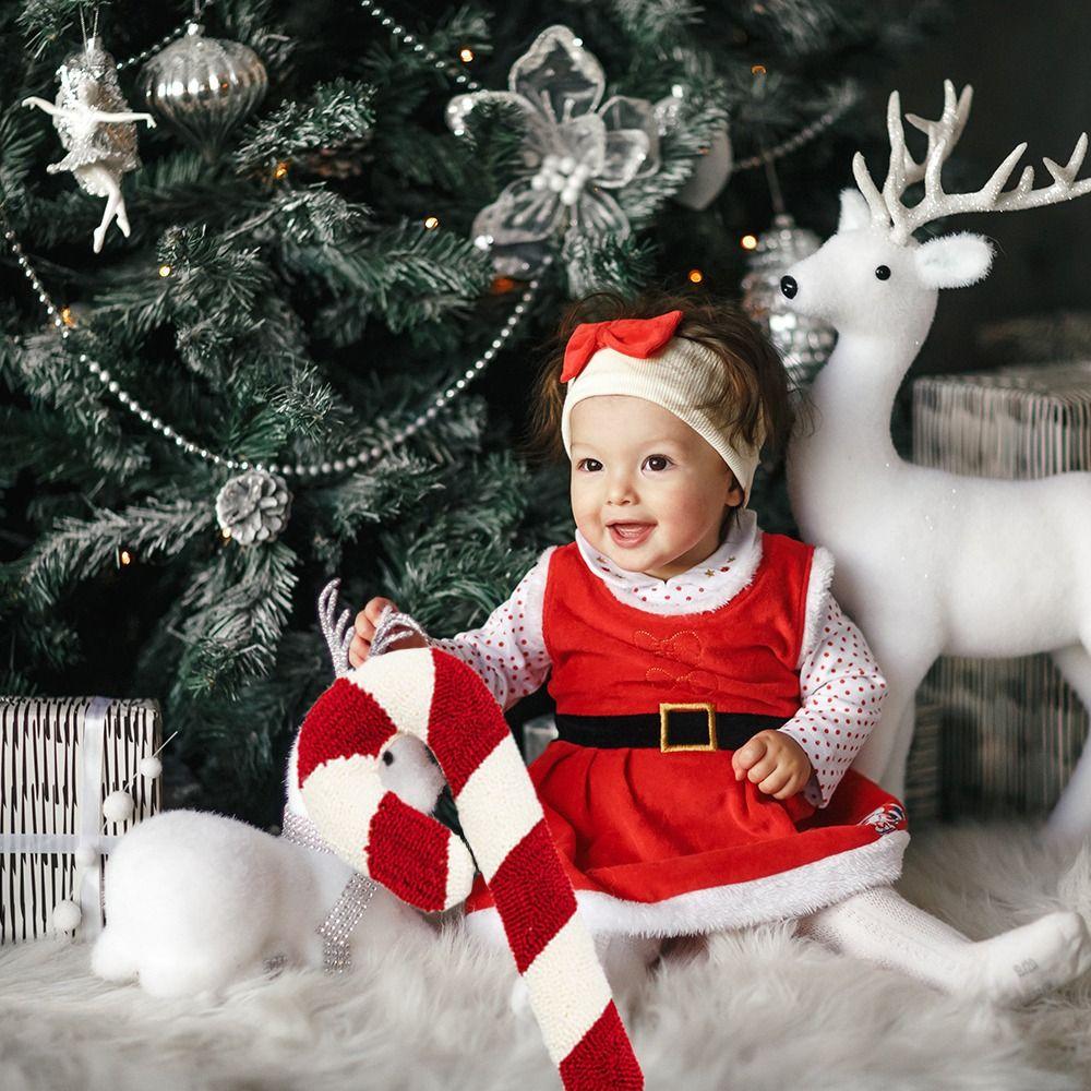 Plush Christmas Cartoon Pillow Soft Red Decoration Pillow New Winter Pillow  Christmas