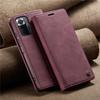 CaseMe Флип кожаный чехол для телефона для XiaoMi 13T Pro 12T 11T 10T RedMi Note 12 12S 11 11S 10 10S 9S iPhone 15 14 13 Samsung S23 FE Магнитный чехол-бумажник