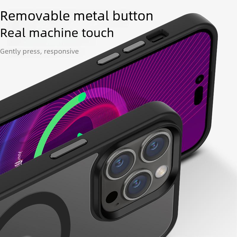 Совместимый магнитный чехол для iPhone 13/13Pro/14Pro/15