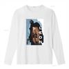 Leon The Professional Jean Reno Film T Shirt Baggy Boyfriend 2185 vintage Washed Versatile homme Casual streetwear fashion