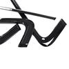 Authentic 4Pcs Glossy Black ABS Car Inner Door Decoration Strip Trim For Land Rover Range Rover Sport 2014-