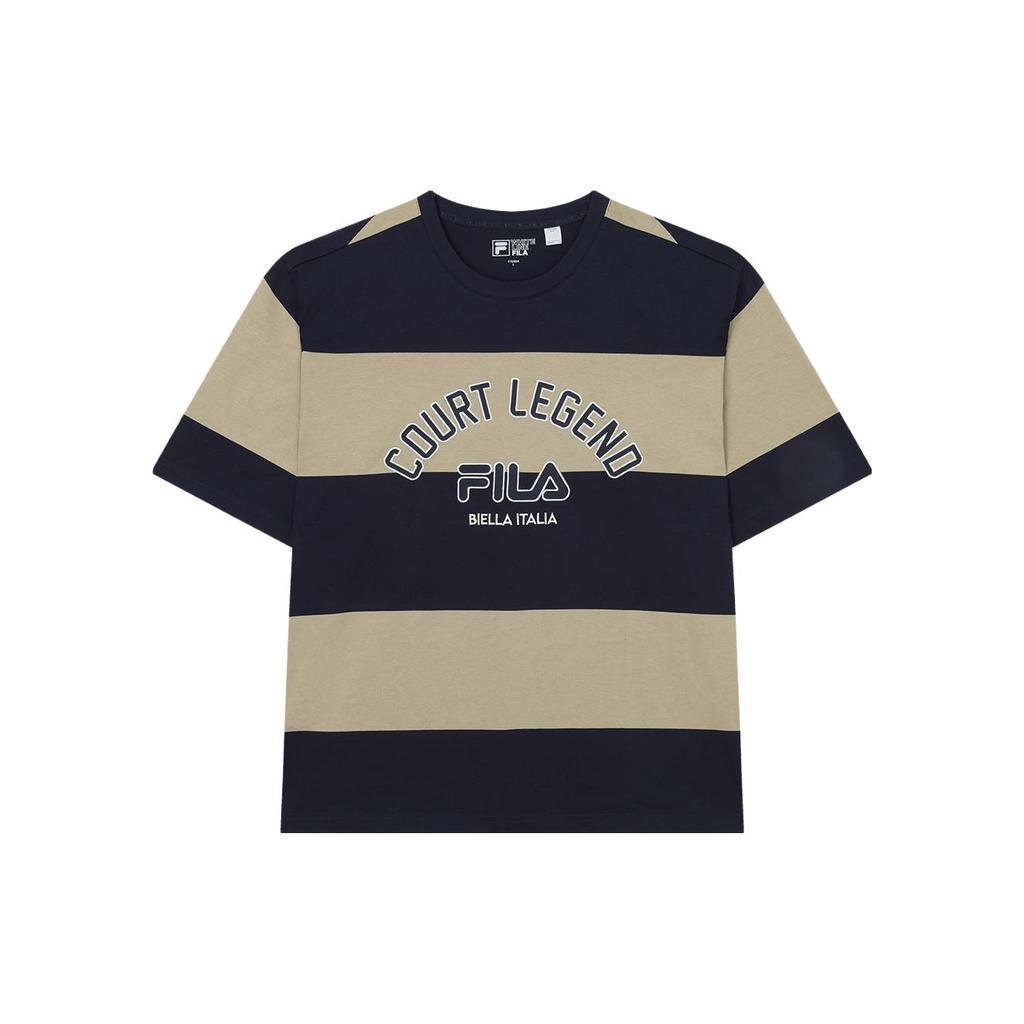 New FILA T Shirts Men's Secret Mirror Blue F11M339109FDB