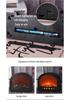 Светодиодная арочная каминная лампа с USB-подключением и имитацией пламени из угля - Декоративное украшение для ТВ-тумбы и домашнего использования
