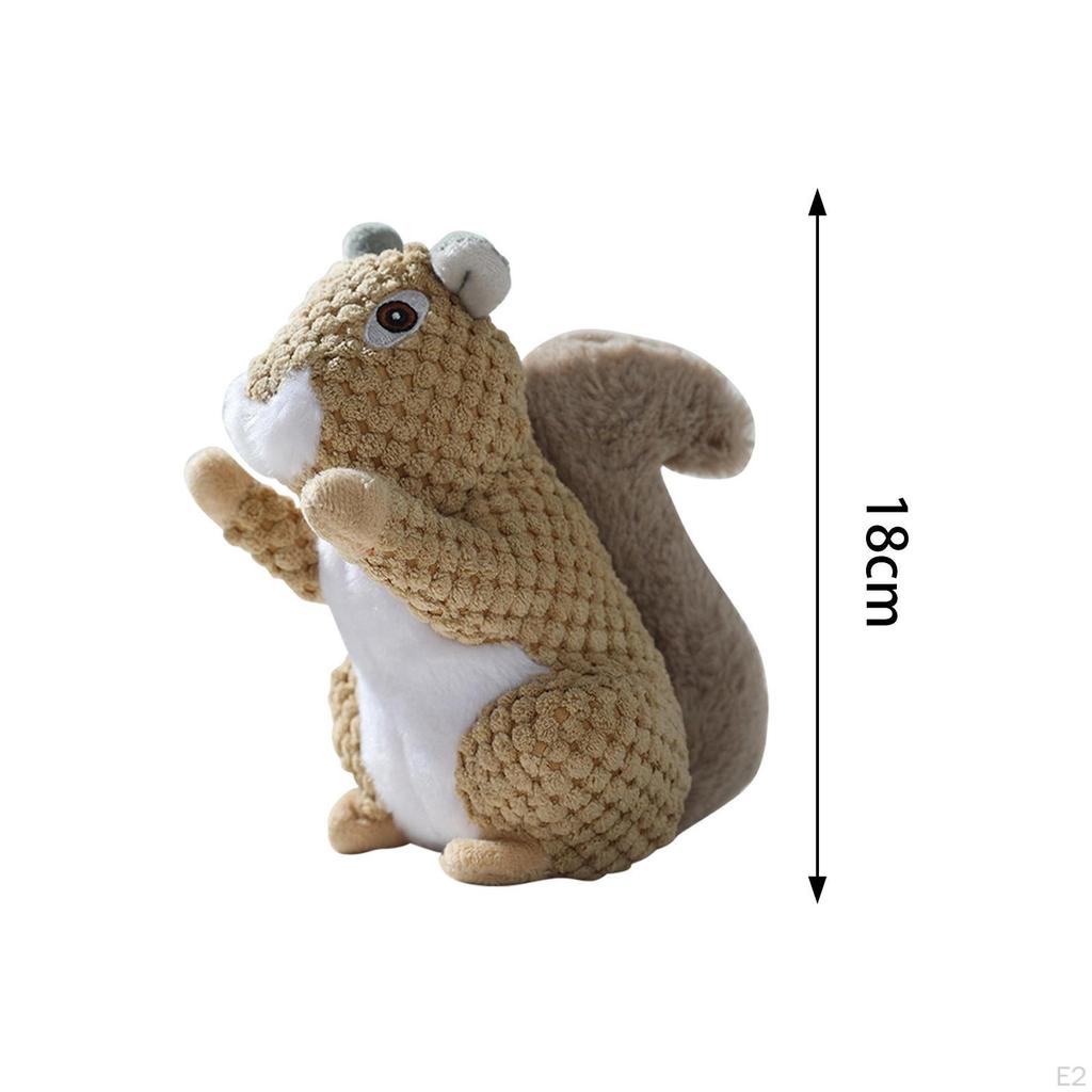 Симпатичная писклявая игрушка-животное для собак, встроенная в звуковую мебель, защита, сохраняет активность, успокаивает, интерактивна.