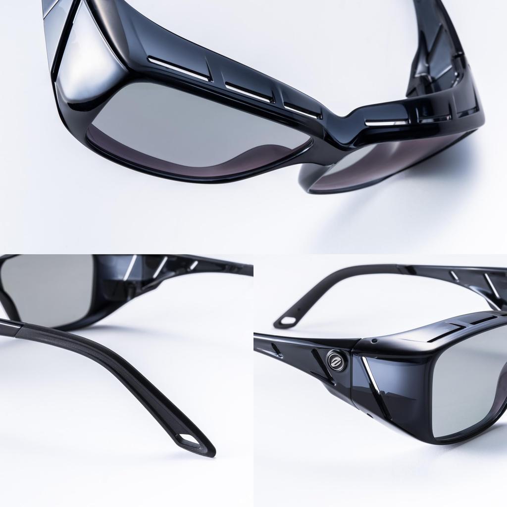 Zeque Polarized Sunglasses OPA Dark Navy Gradient TRUEVIEW FOCUS [Zeque] (Oper) F-2115