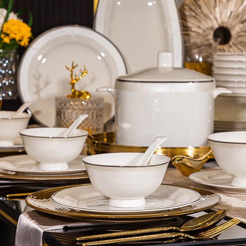 Jingdezhen Nordic Style 8-inch Ceramic Deep Plate