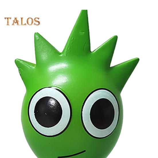 6 шт., мультяшный музыкальный игровой персонаж, фигурка персонажа из ПВХ, статуэтка, скульптура, игрушка, настольное украшение для детей и взрослых, игровой фанат, подарок