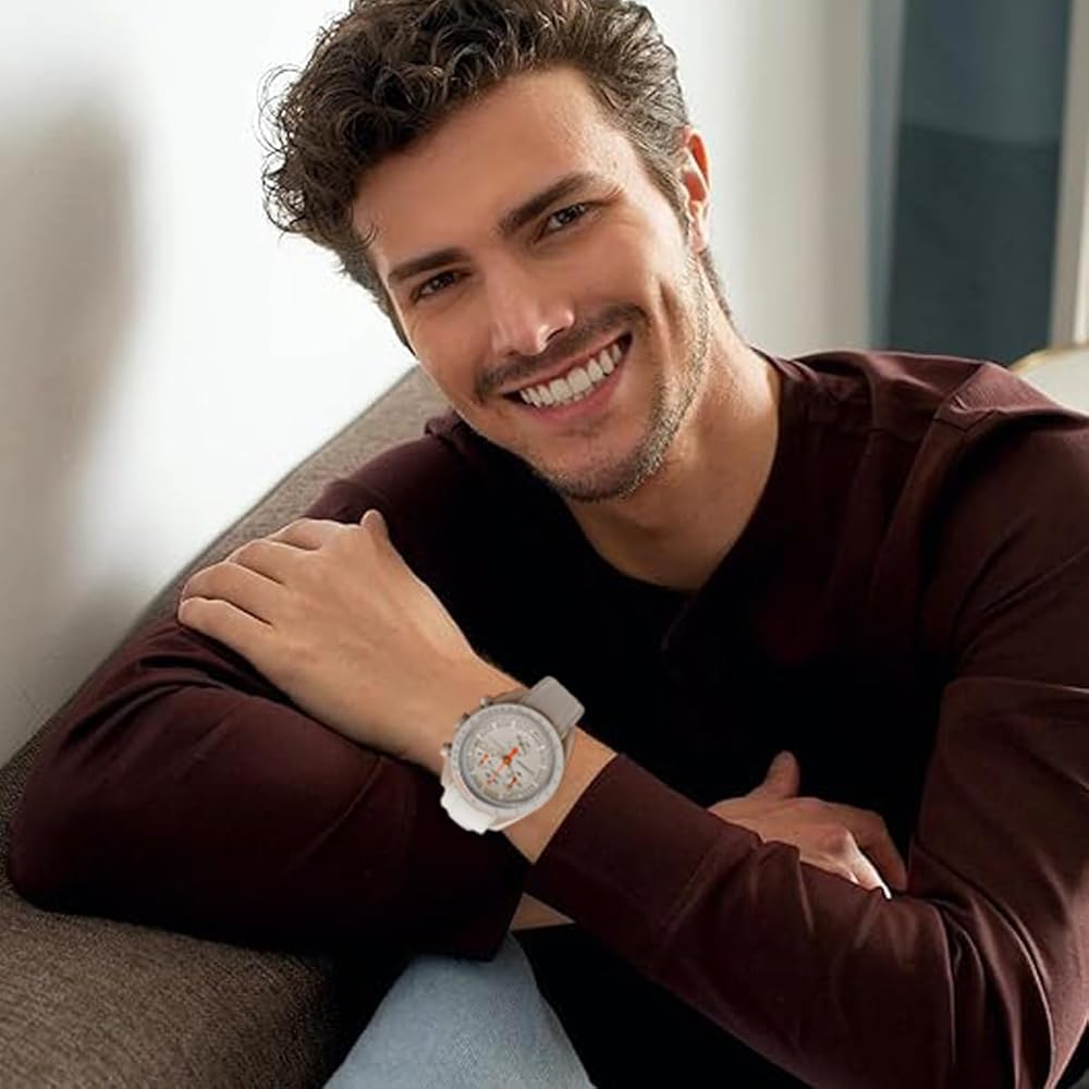 20-мм ремешок для часов для Omega X Swatch MoonSwatch Omega и Swatch Ремешок Резиновый ремешок Omega Speedmaster...