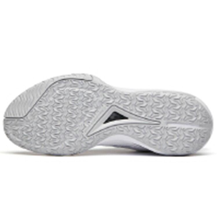Anta Кроссовки для баскетбола Quick Decision Shock Absorbing Slip Non-Slip Durable Low Top, мужские, серебристые, 112141605-10