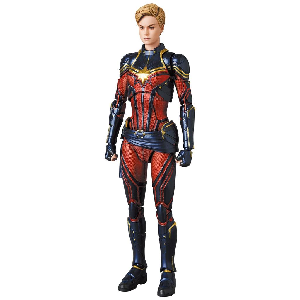 MAFEX No.163 CAPTAIN MARVEL Endgame Ver. Height Approx. 150mm Pre-painted Action Figure
