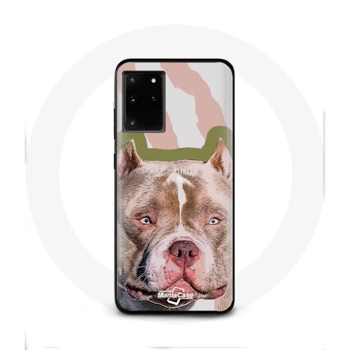 Coque - Pitbull - Samsung Galaxy S11 Plus - Souple - Protection - Mixte