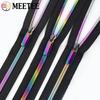 1-10 м Meetee 5# Нейлоновые молнии Спиральные пластиковые ленты-молнии на метр Швейные молнии для набора для ремонта одежды Запасные аксессуары
