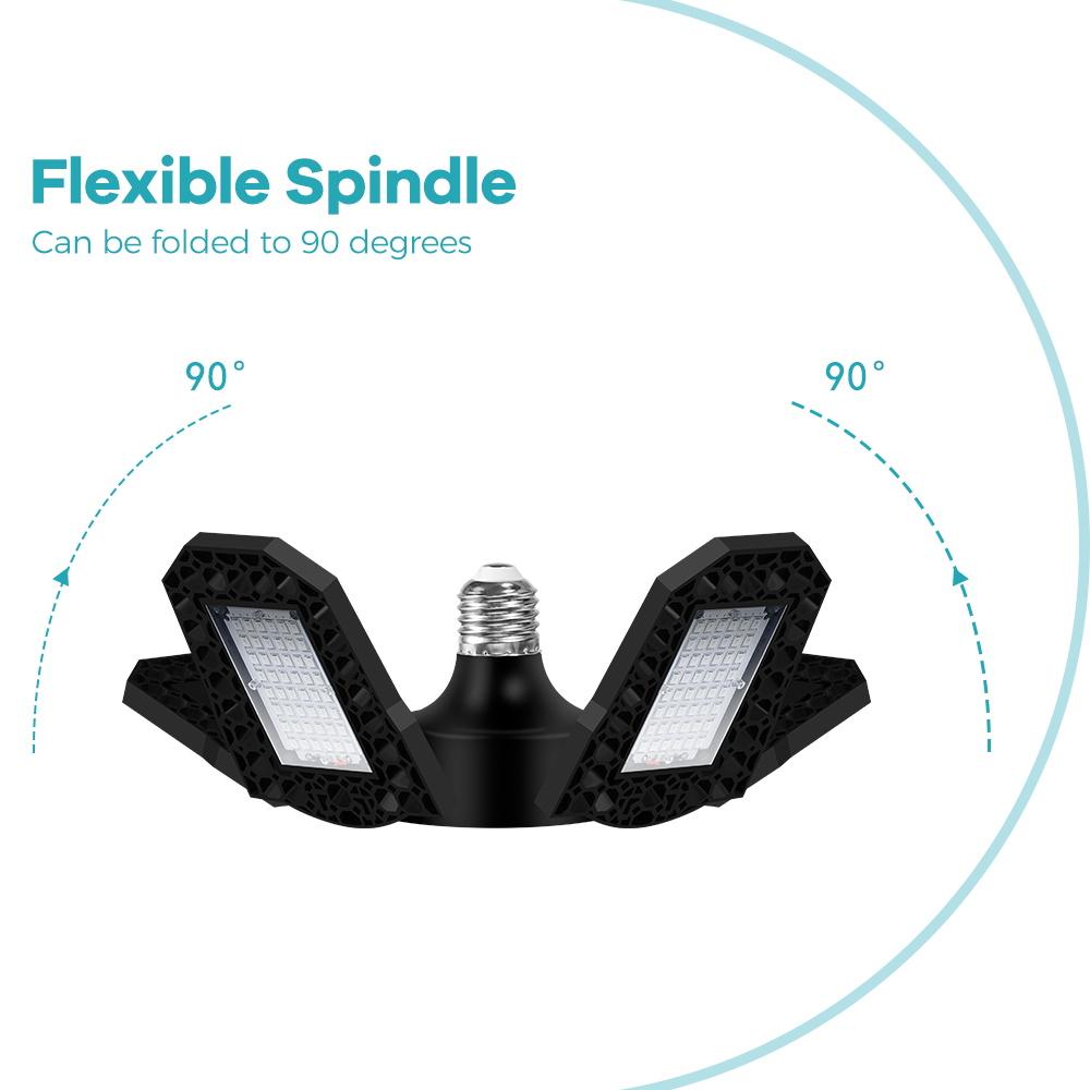 200 Вт светодиодный светильник полного спектра для выращивания растений E27/E26, деформируемый, зеленая лампа для заполнения растений, гидропонный ящик для выращивания семян, освещение для выращивания