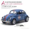 1:32 Alloy Beetle Classical Car Model Police Car Taxi Racing Car Model