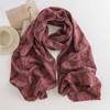 Autumn and Winter Printed Faux Cashmere Scarf Elegant Printed Cashmere Hand Feel Scarf  Women's Warm and Cold Proof Neck