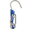 Stainless Steel Hook – Single-, Seawater-Resistant with Safety Rope and Spring Buckle, Diving & Equipment