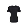 Asics Round Neck Breathable Comfort Casual Sports Short Sleeve T-Shirt Women Tops Black 2012D024-001
